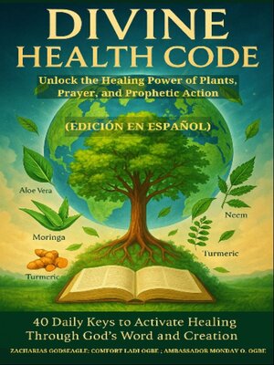 cover image of DIVINE HEALTH CODE--40 Daily Keys to Activate Healing Through God's Word and Creation  Unlock the Healing Power of Plants, Prayer, and Prophetic Action SPANISH EDITION  (Edición en español)